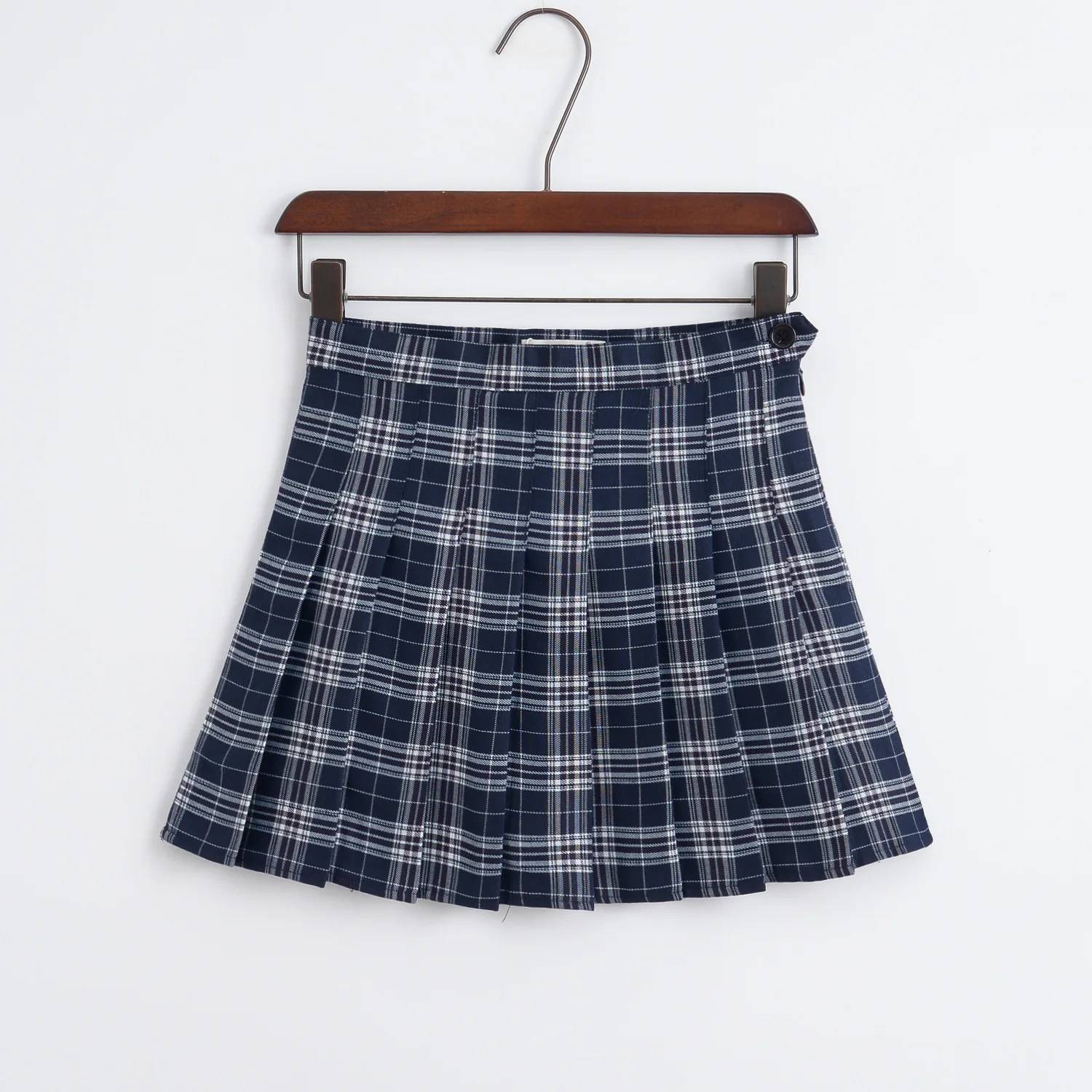 VEVEFHUANG, женская новая Милая Короткая юбка с высокой талией, короткая юбка, японская школьная плиссированная клетчатая юбка, спортивные теннисные юбки для женщин