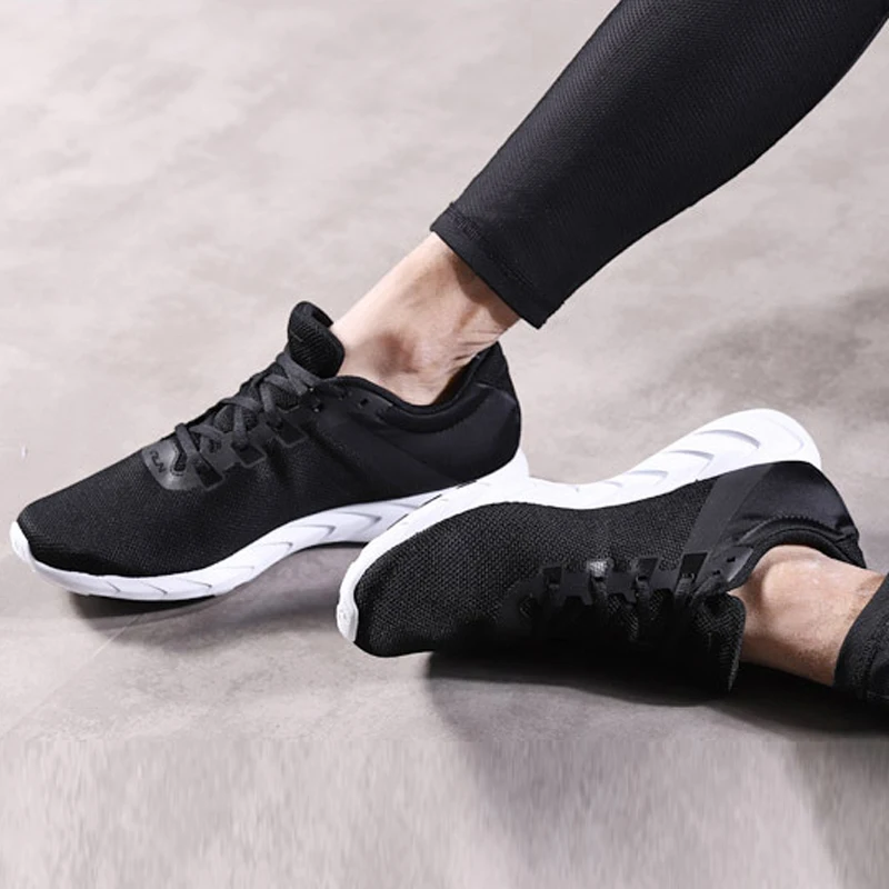 Li-Ning Men's Future Runner Sport Light Running Shoes Breathable Textile Sneakers Comfort Fitness Sport Shoes ARBN003 XYP628