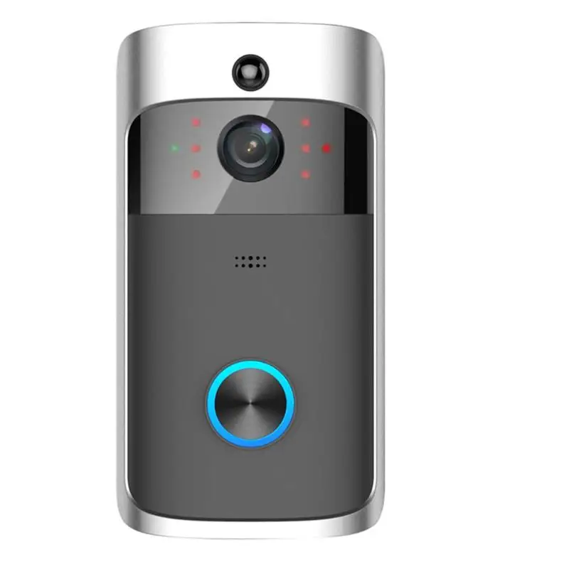 Wi Fi Smart беспроводной безопасности Дверные звонки HD 720 P визуальный запись системы селекторной связи видео телефон двери удаленного