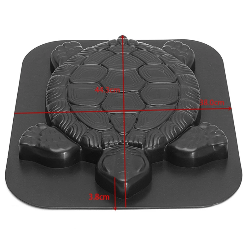 

Turtle Path Mold Concrete Stepping Stone Plastic Cement Manually Paving Molds Road Making Tool For Courtyards Garden