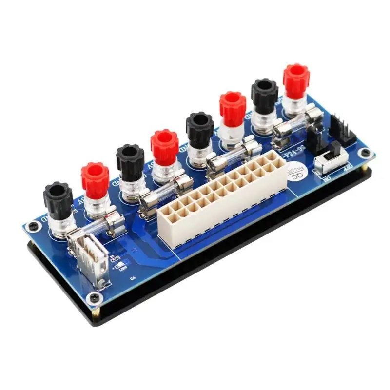

PCB Plastic Gasket Design 20-24 Pins ATX Benchtop PC Power Breakout Adapter