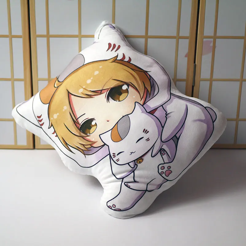 Подушка Нацумэ Yuujinchou Игрушка Аниме Такаси Мадара милая кошка короткая плюшевая