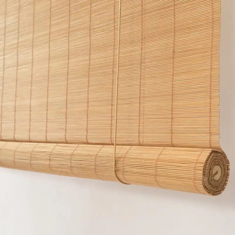 Свадебные украшения Tela Rolety Volet Roulant Shades Bamboo Cortinas Estores abillables Para Ventanas Persianas