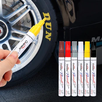 

Maintenance Car Marking Pen 6 Colors Car Care Tools Car-styling Marker Paint Care For Car Tires Auto Painting Pen