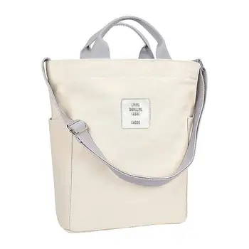 

Women's Canvas Simple Shoulder Bag Fashion Casual Tote Large Handbag Crossbody Messenger Hand Bags For Women Student Totes Bag