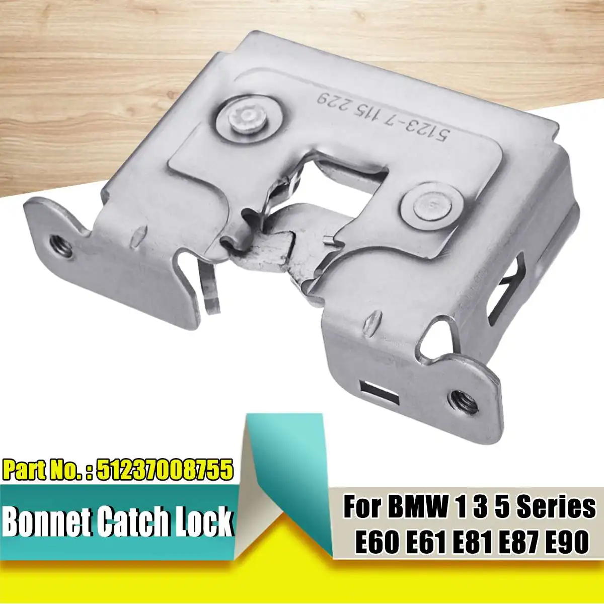 

Bonnet Engine Open Catch Lock Release Mechanism For BMW 1 3 5 Series E60 E61 E81 E87 Hood Locks Latch Lower Part Engine Lid