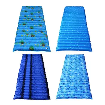 

Foldable Outdoor Inflatable Cushion Water Mattress Pad Water Double Single Bed Mat Water Seats Camping Mat Sleeping Pad Mattress