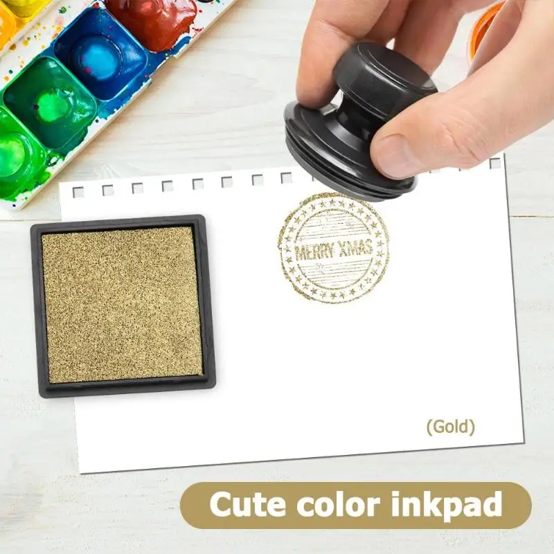 Отпечаток пальца квадратный Inkpad для DIY скрапбукинга карты бумаги ремесло