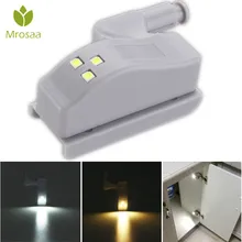1 шт Mrosaa DC12V 3 светодиодный под кабинет светильники с питанием от аккумулятора шарнир светодиодный ночник для Кухня Спальня для шкафа, комода