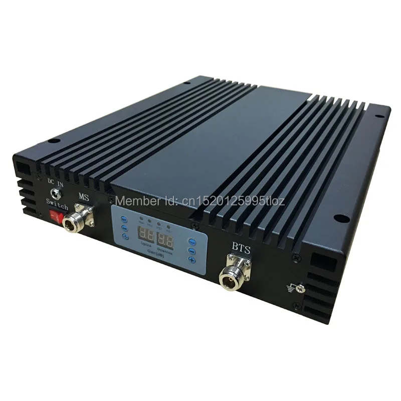 Single host high power high gain 2G 3G 4G tri band signal booster 90db repeater gsm/dcs/3g Custom frequency tri/Dual/Single band