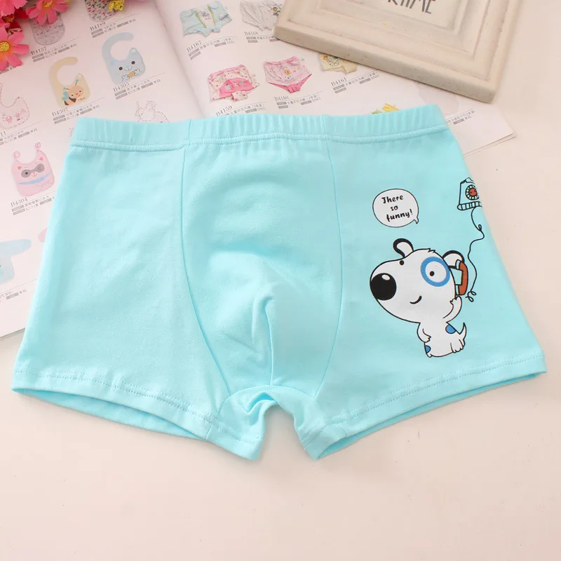 6 шт./Лот хлопковые трусы боксеры для мальчиков 4 12 лет|boys panties|kids briefsunderwear kids |