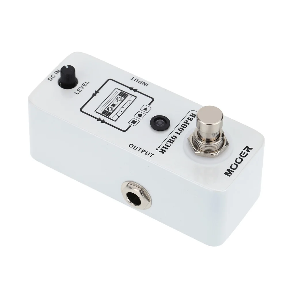 Новый Mooer Micro Лупер Мини петля запись педаль эффектов для электрогитары True