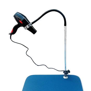 

pet Hair Dryer Bracket Stainless Steel Hair Dryer Supporter Grooming Hair Dryer Holder With 360 Degree Rotating Clip