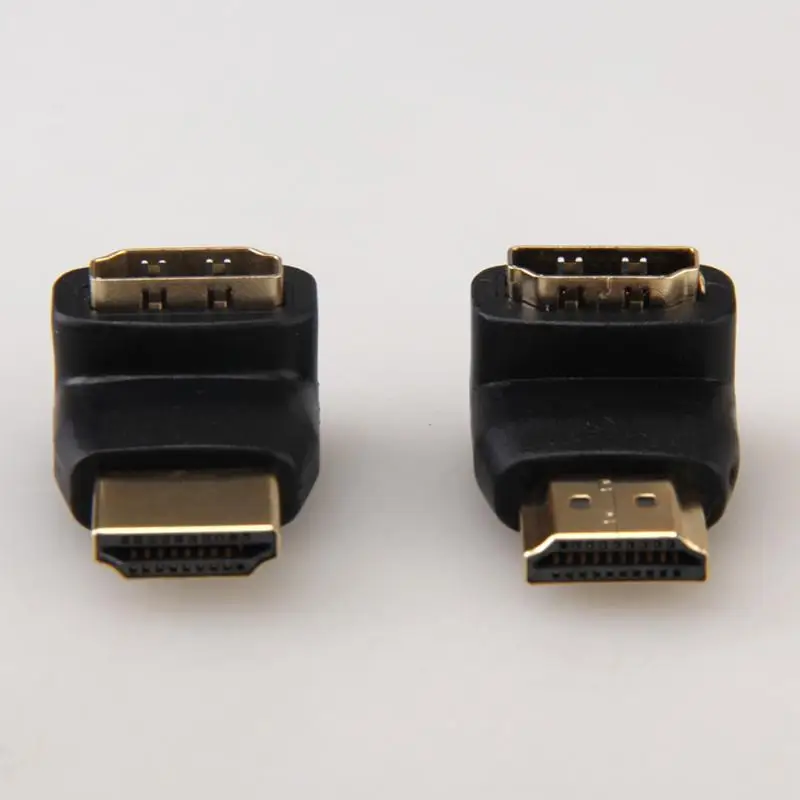 1 комплект коннектор Переходник HDMI Папа мама под прямым углом 90 градусов + 270 L