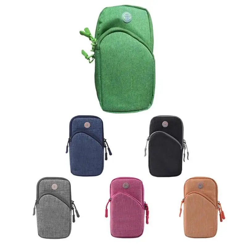 

Universal Smartphone Arm Bag Waterproof Armband Pouch Case w/Earphone Hole