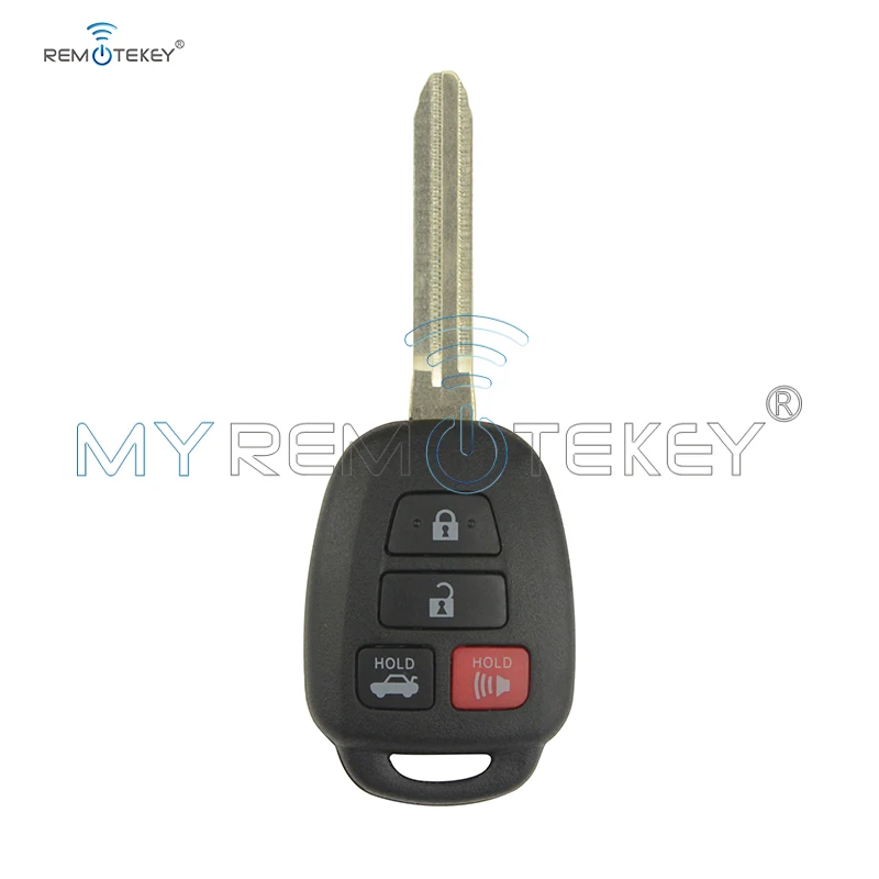 Remtekey 4 кнопки Замена дистанционного Fob передатчик для Toyota Rav4 Highlander Fcc Id: Gq4 52 t 314. МГц