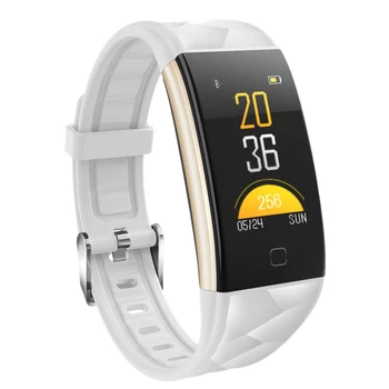 

T20 Smart Sport Bracelet Fitness Tracker HD Color Screen Heart Rate Blood Pressure Monitor Fatigue Sleeping Monitor Remote Cam