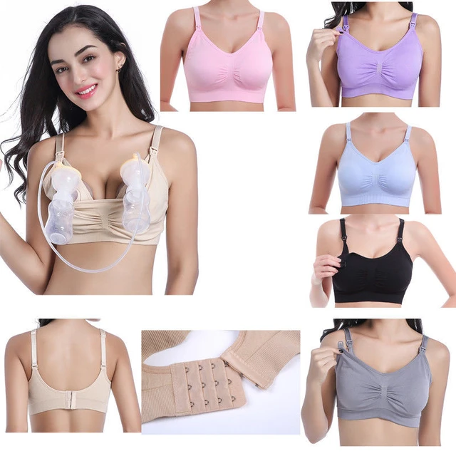 Nursing Bra Maternity Seamless Underwear Breastfeeding Pregnant Women  Unwired Bralette Brassiere Soft Comfort Lingerie Lace - AliExpress