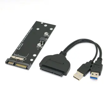 

Xiwai USB 3.0 to 17+7pin SSD HDD to SATA 22Pin Hard Disk Cartridge Drive for Air Pro MD223 MD224 MD231 MD232 SSD