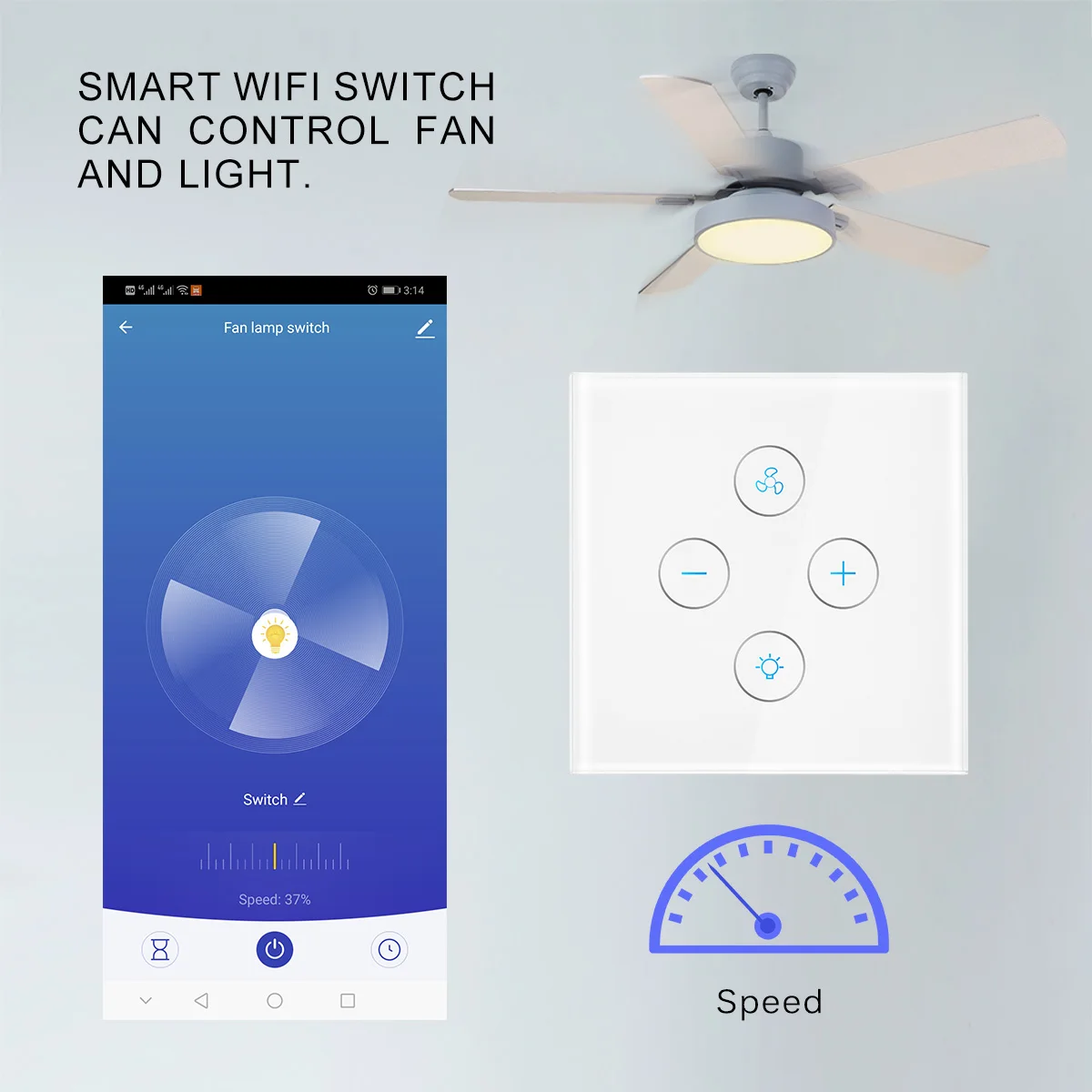 

Touch Switch Smart Light Switch Panel Wall interruptor wifi light switch Standard Work with Alexa Google Home