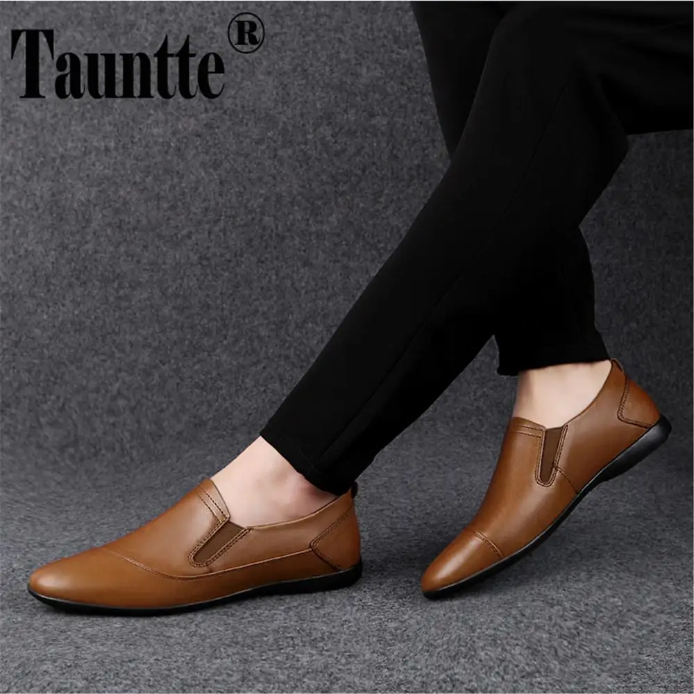 Genuine Leather Loafers Men Leisure Slip On Shoes Breathable Driving Moccasins | Обувь