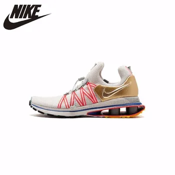 Nike Shox Gravity Aaron Greg Thomp Breathable Running Shoes Lightweight Outdoor Sneakers For Men #AQ8553-009