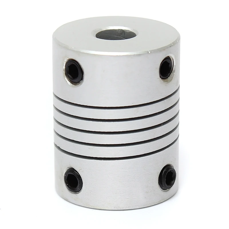 

1pcs OD 19x25mm Aluminum Router Connector 6x8mm Motor Jaw Shaft Coupler 6mm To 8mm Flexible Coupling For 3D Printer Parts