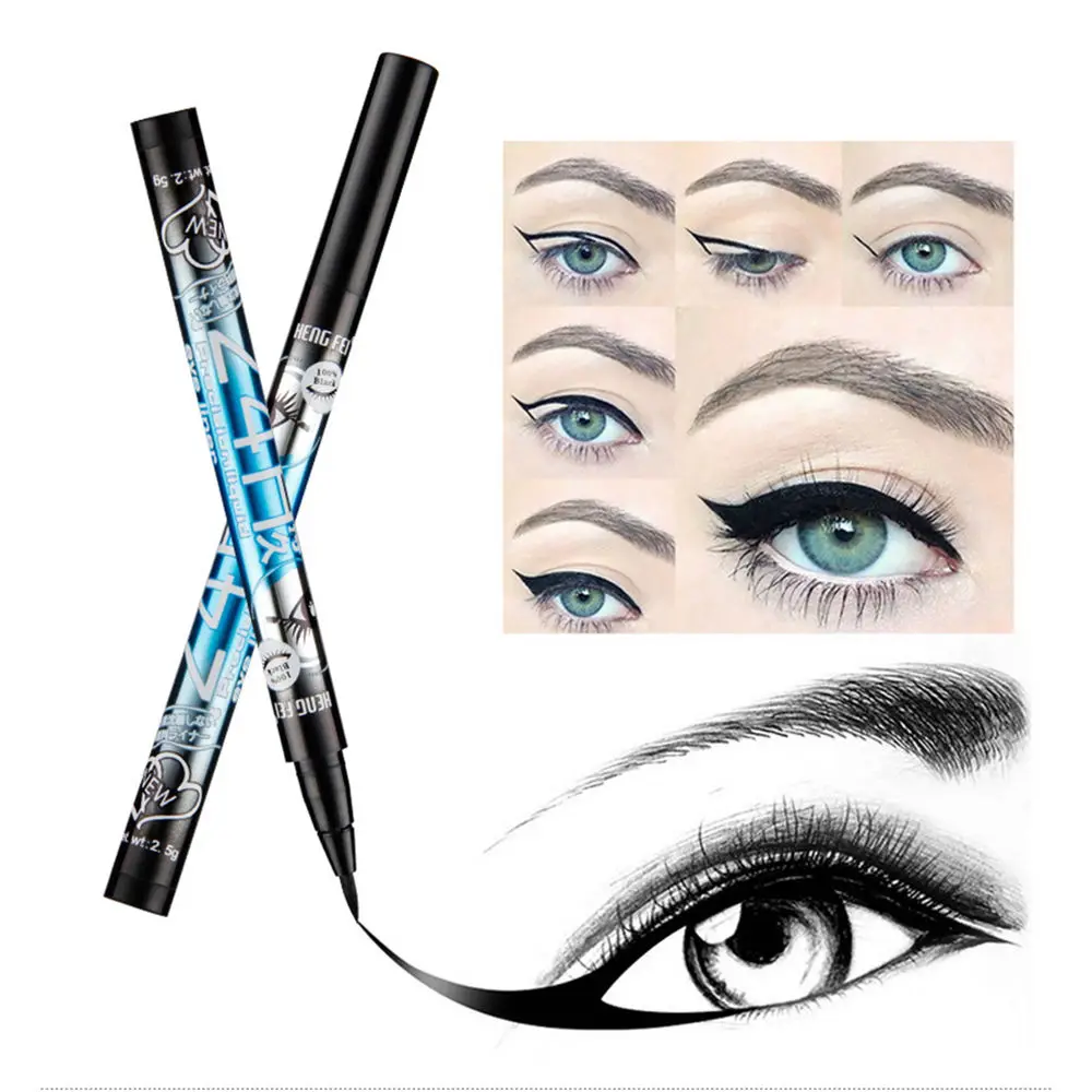 Buy 24h Waterproof Liquid Eye Liner Eyeliner Black