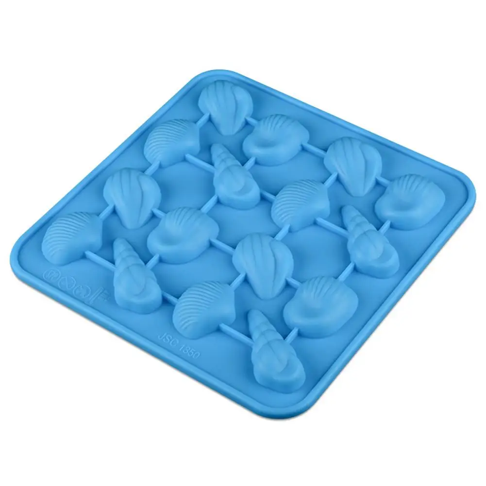 NEW Creative Silicone Ice Mold Underwater World Conch Shell Chocolate Model Ice Grid Mold DIY Decorative Cake Mold #BO