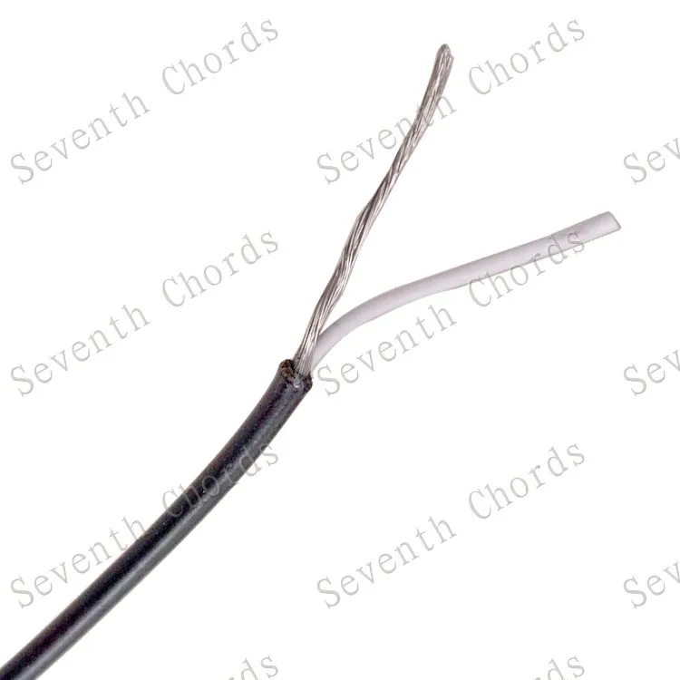 Free shippingr Electric Guitar Bass Pickup Hookup 1 core shielded cable