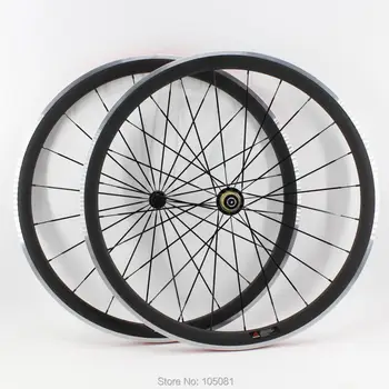 

1pair New 700C 38mm clincher rim Road bicycle matte 3K carbon fibre bike wheelset with alloy brake surface light parts Free ship