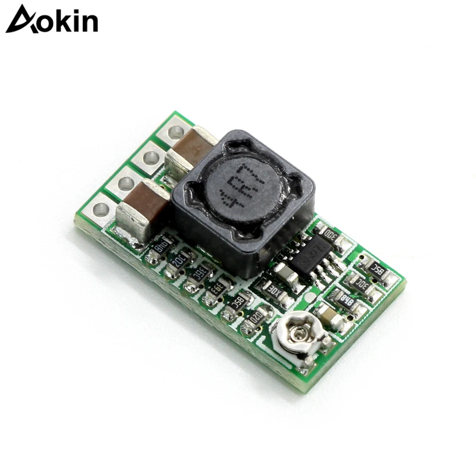 Mini DC 12 24V To 5V 3A понижающий модуль питания преобразователь напряжения регулируемый