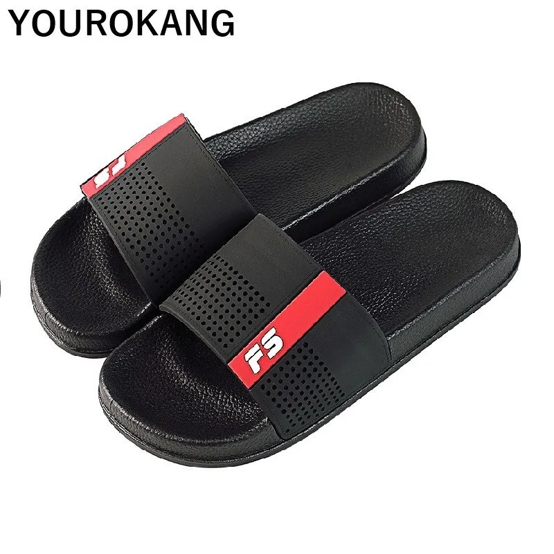 

Summer Women Home Slippers Indoor Non-slip Bathroom Bathing Slippers Unisex Couple Shoes Outdoor Fashion Beach Footwear Hot Sale