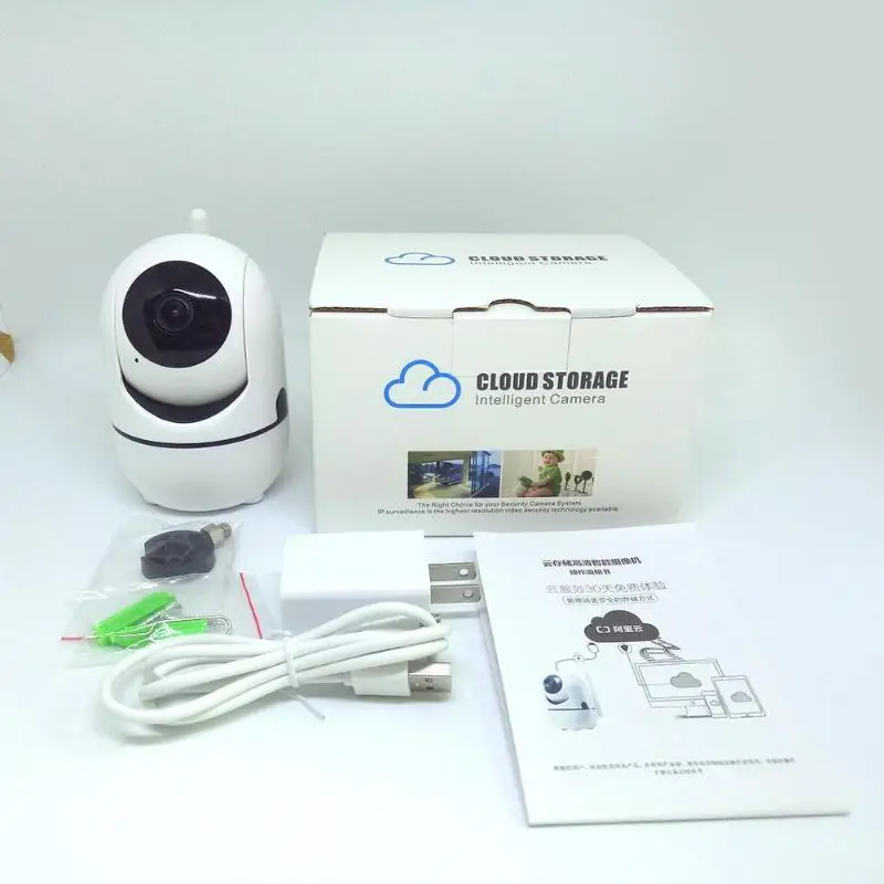 

Wireless Baby Monitor Camcorder 1080P 2MP WiFi Camera Motion Tracking Voice Intercom Support TF Card Home Security Webcams US