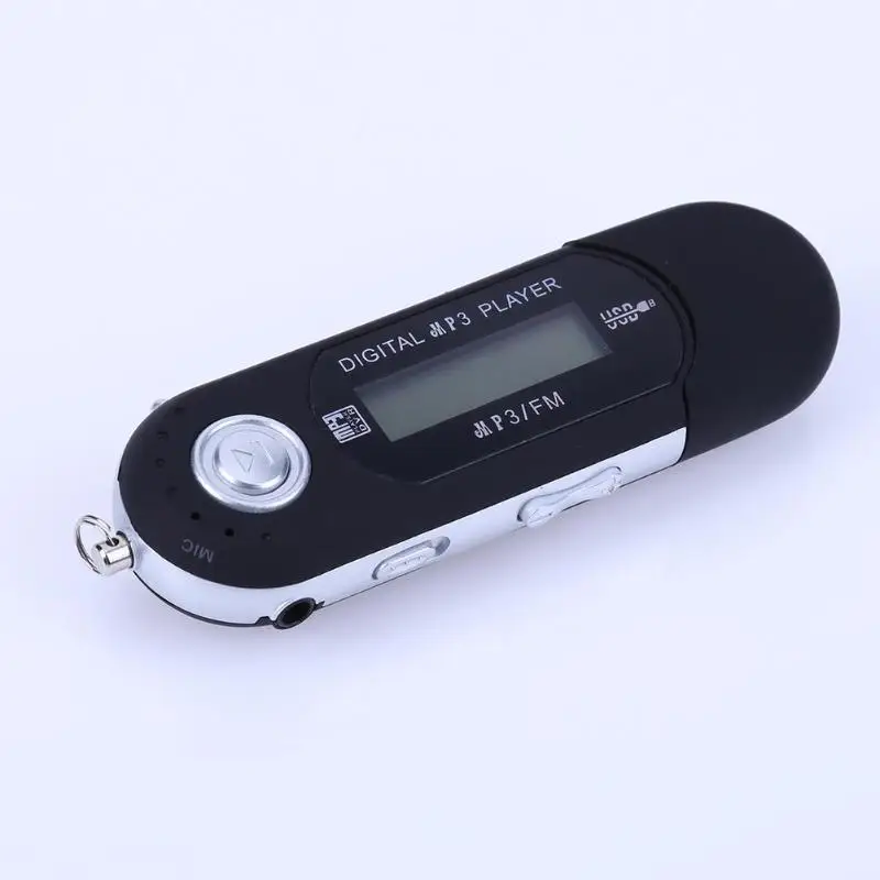 Высокое качество Черный Синий 3 5 мм портативный USB MP3 музыкальный плеер цифровой