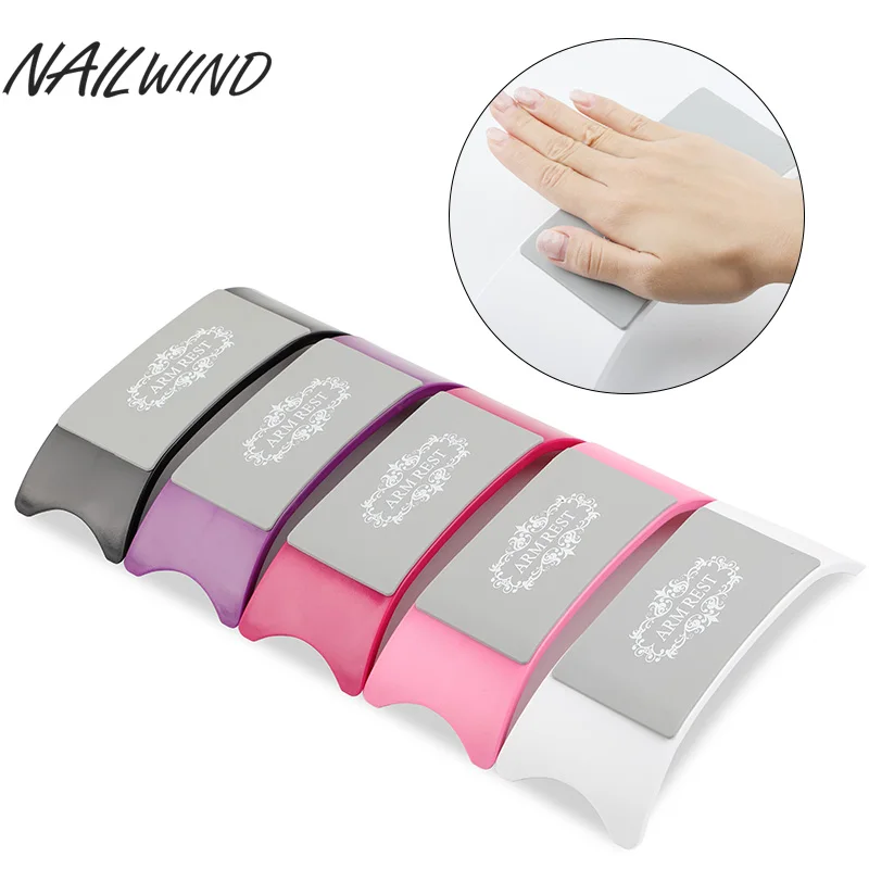 NAILWIND подставки для рук силиконовая художественная Подушка ногтей 5 цветов