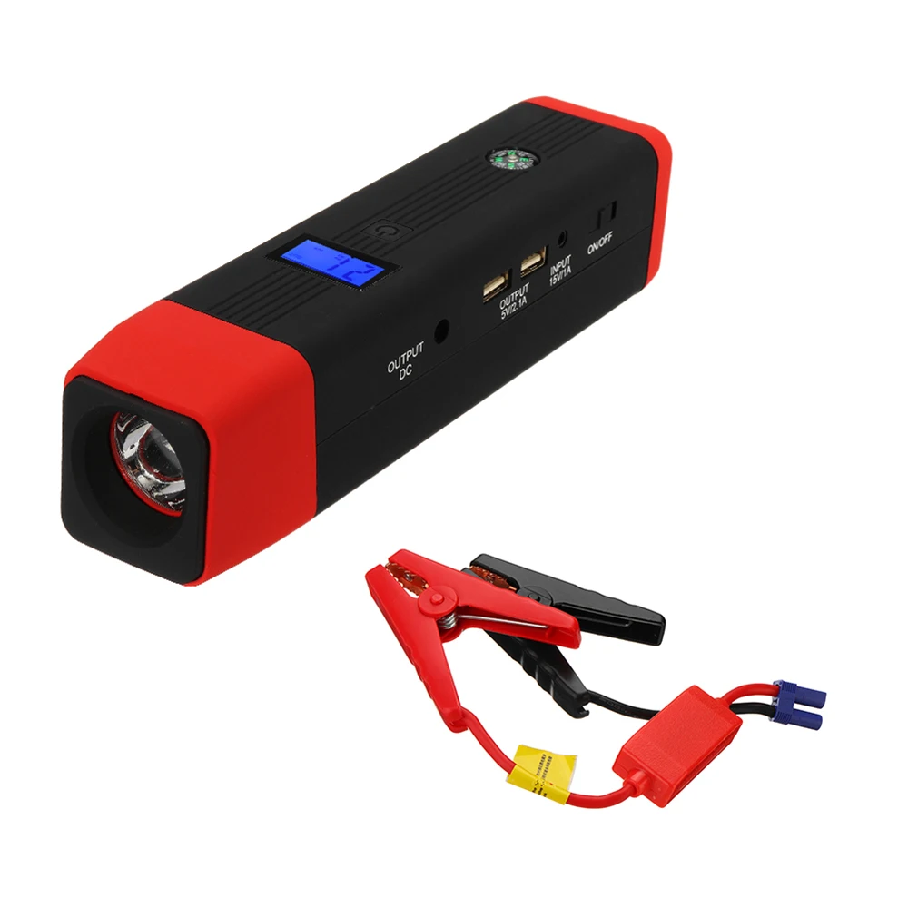 

JX26 20000mAh 12V Car Jump Starter Pack Booster Charger Battery Power Bank Kit Dual USB Multifunction Emergency Power Bank