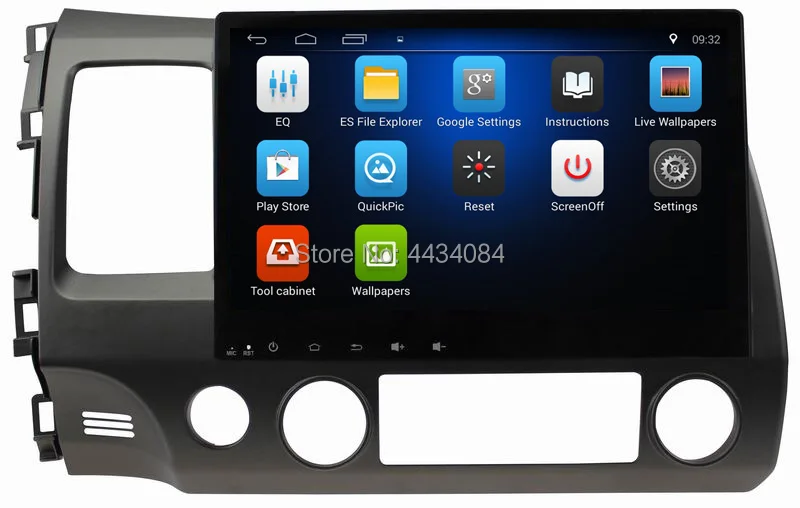 Автомобильный аудио экран Ouchuangbo gps nav для Civic 2006 поддержка USB SWC bluetooth android 8 1 4