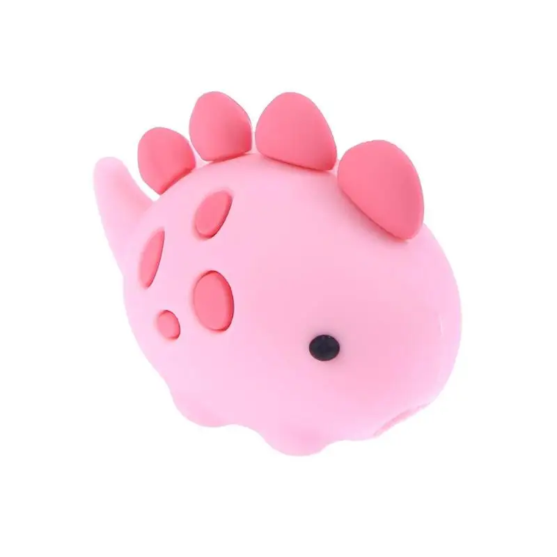 VAKIND Cute Silicone Data Cable Bite Protector Animal Doll Model Winder Phone Holder Accessory for Iphone Canle Protect Props