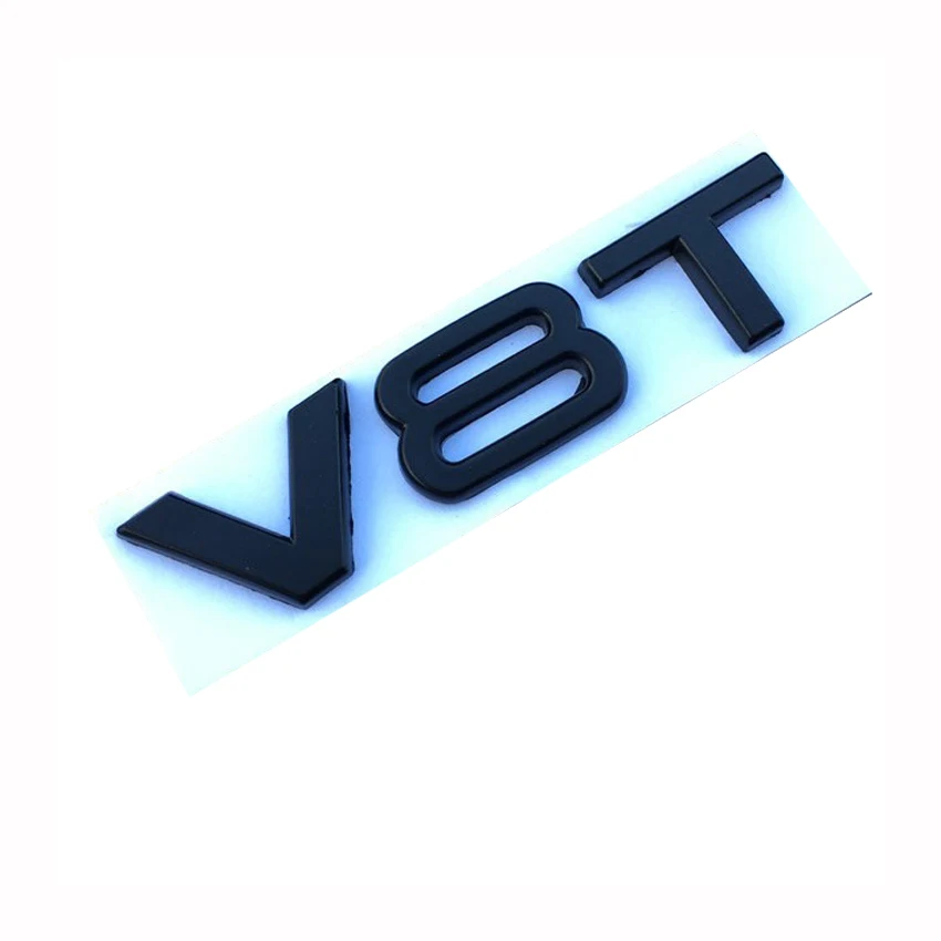 Автомобильная наклейка JDM s V6T V8T W12 с буквенным номером эмблема автостайлинг
