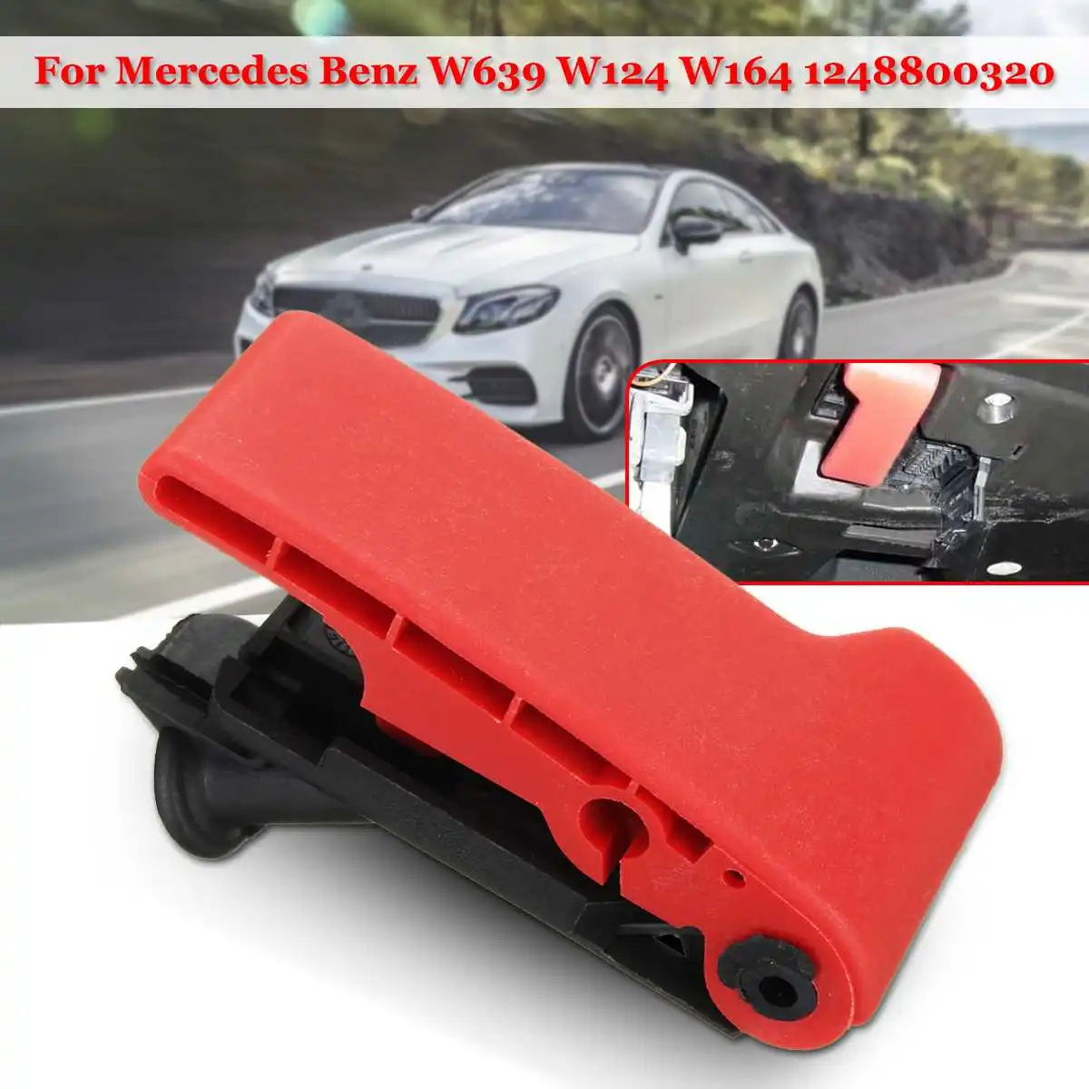 

Front Bonnet Hood Handle Release Lever for Mercedes-Benz W639 W124 W164 1983-2012 1248800320