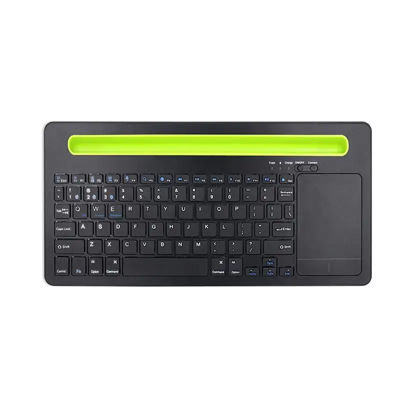 

3 IN 1 New Wireless Bluetooth Keyboard Touch Mouse Slot Three Pairing Function Tablet Phone Universal With Card Slot Bracket