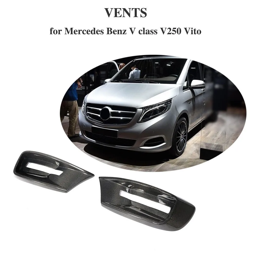 Аксессуары для Mercedes-Benz V-Class W447 2014 - 2018 MPV из углеродного волокна передний бампер