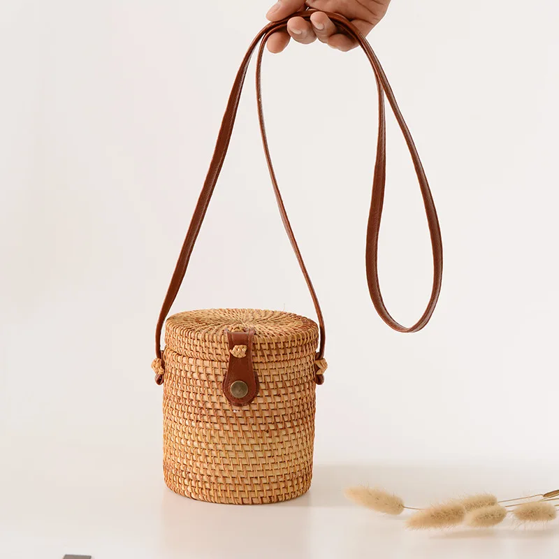 

Youda New Holiday Travel Package Vintage Shoulder Bag Casual Straw Bags Wild Portable Handbags Plaited Handbag