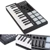 WORLED портативный MIDI клавиатура управления ler мини USB клавиатура MIDI управления миди управления ler клавиатуры колодки 7 видов стилей для опции ► Фото 2/6