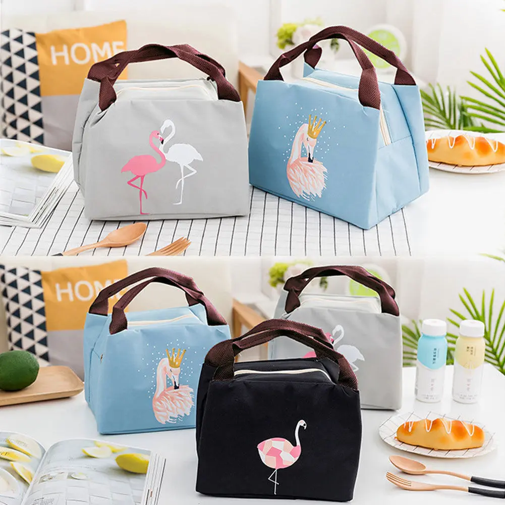 2019 New Style Fashion Hot Zipper Insulated Lunch Bag Picnic Food Bag ...