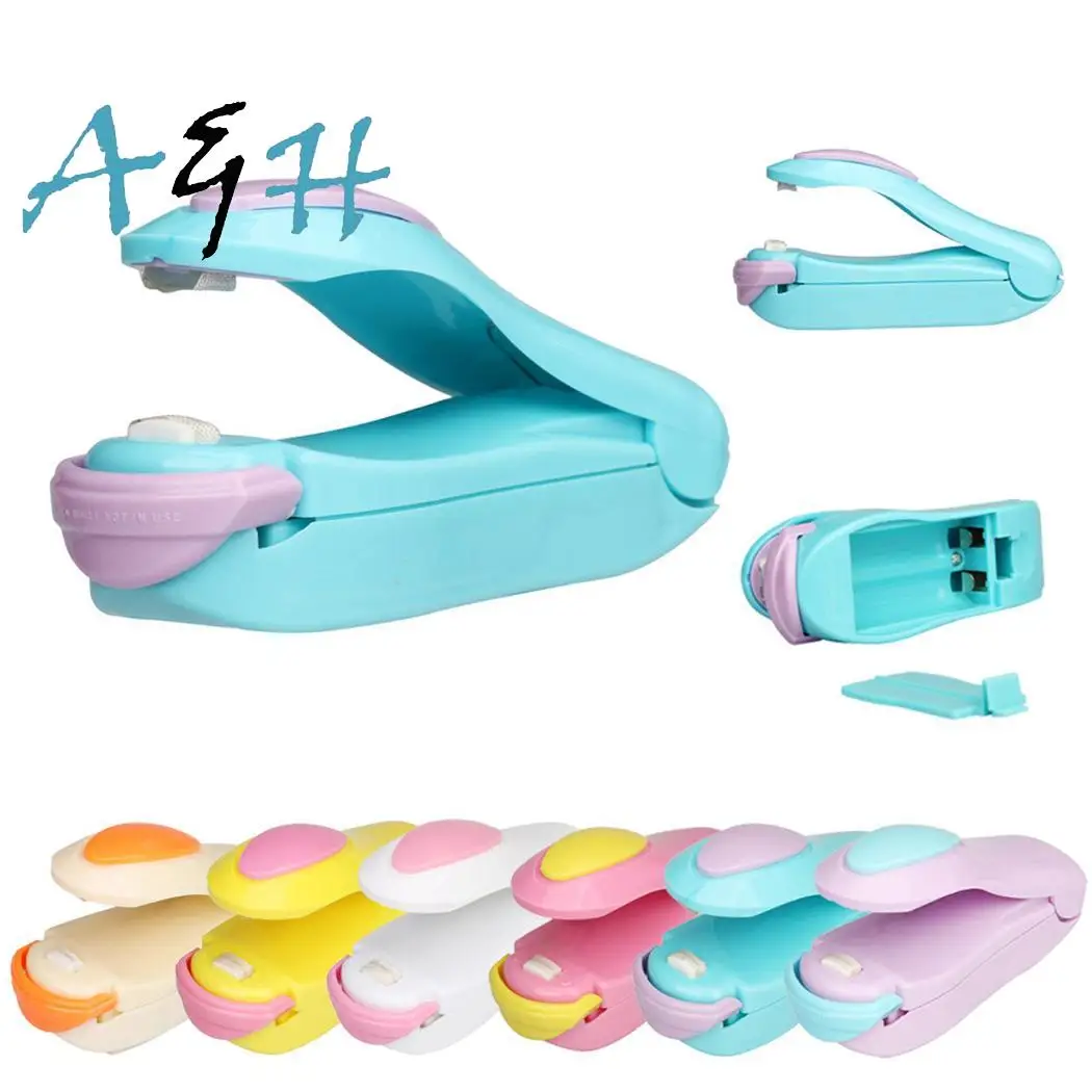 Portable Handheld Mini Electric Plastic Bag Packing Heat Sealing Home Machine 2 x AA Batteries(Not Included) | Бытовая техника