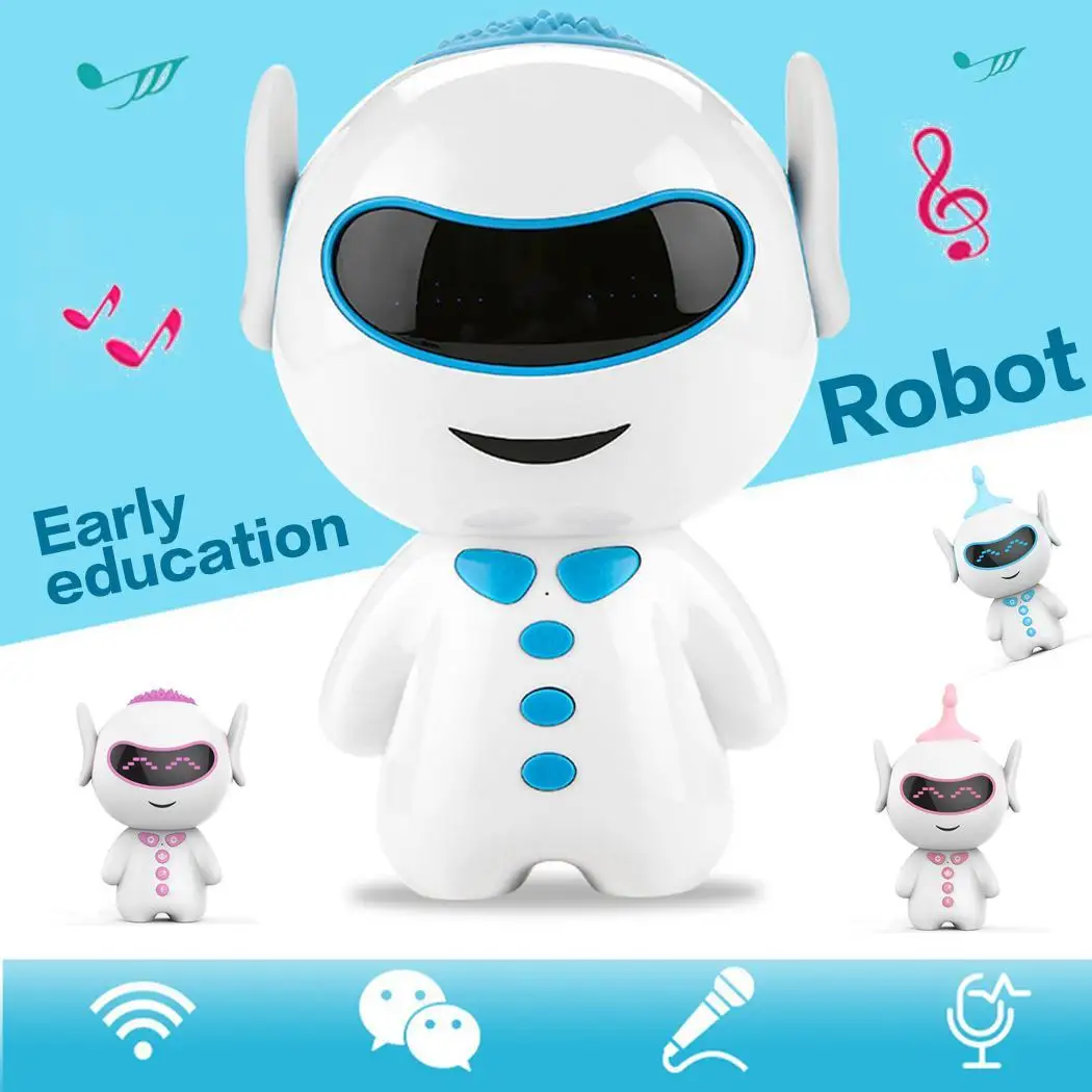 

Toddler Multifunctional Intelligent Smart Robot Kids Early Mini size, easy to wear with Education Machine Casual