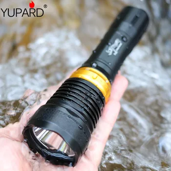 

YUPARD Q5 LED 700 Lumens Diving diver Flashlight underwater power Waterproof 3xAAA 1x18650 rechargeable battery camping