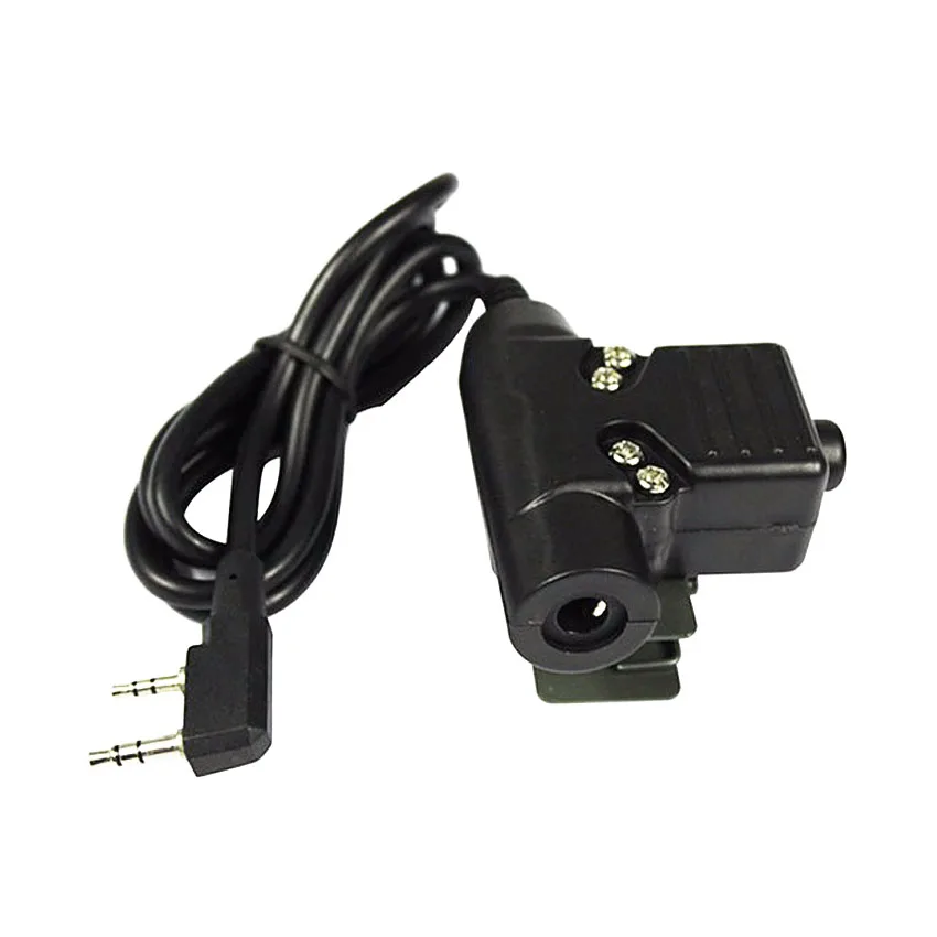 

Adapter Z113 U94 PTT Standard version para walkie talkie for Motorola TYT F8 BAOFENG 5R Radio Wipe